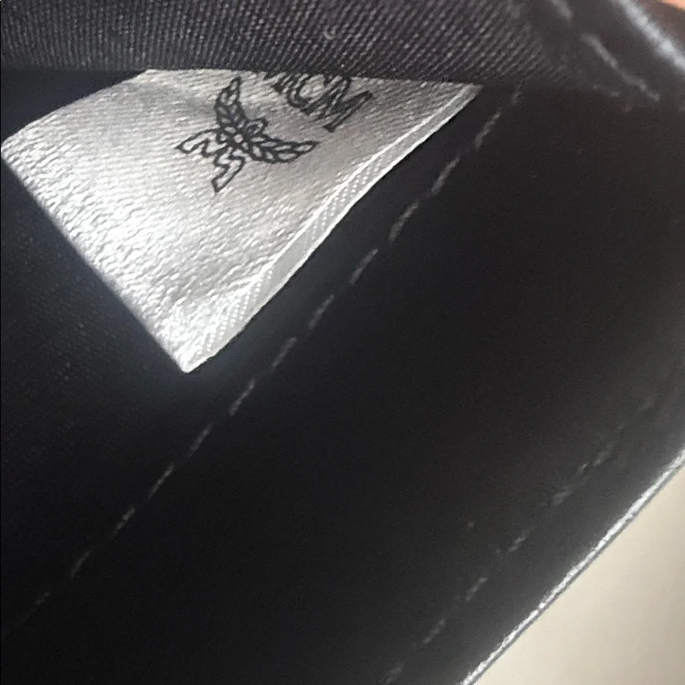 MCM Studded Metallic Leather Wallet-Good Condition - Picture 11 of 11